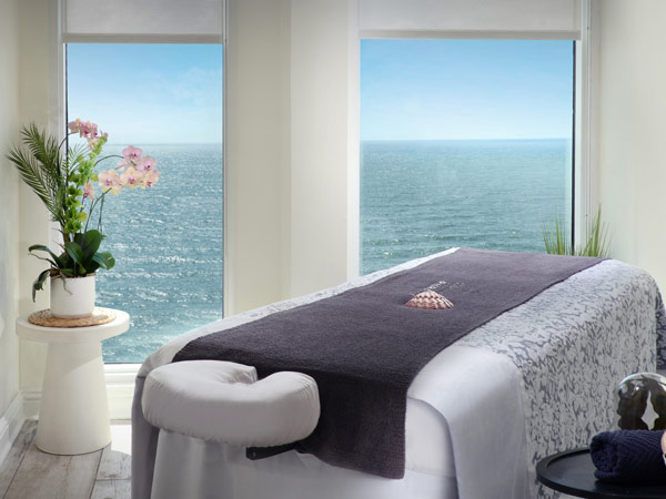 Massage Bed With Ocean View